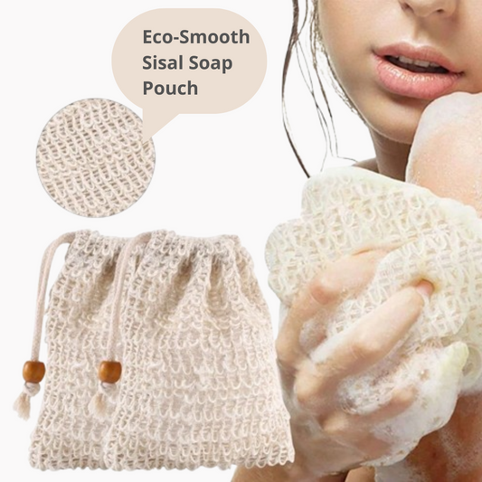 Eco-Smooth Sisal Soap Pouch