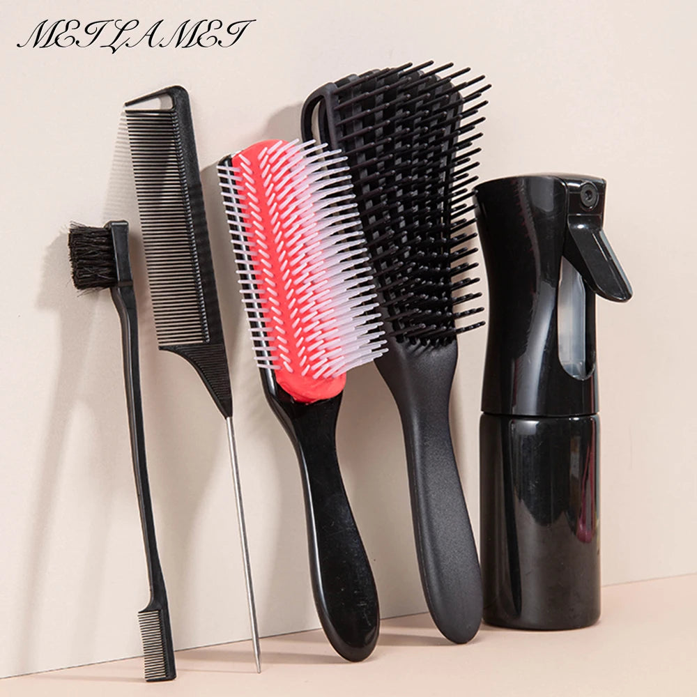 CurlCare Set 5-in-1 Detangling Brush