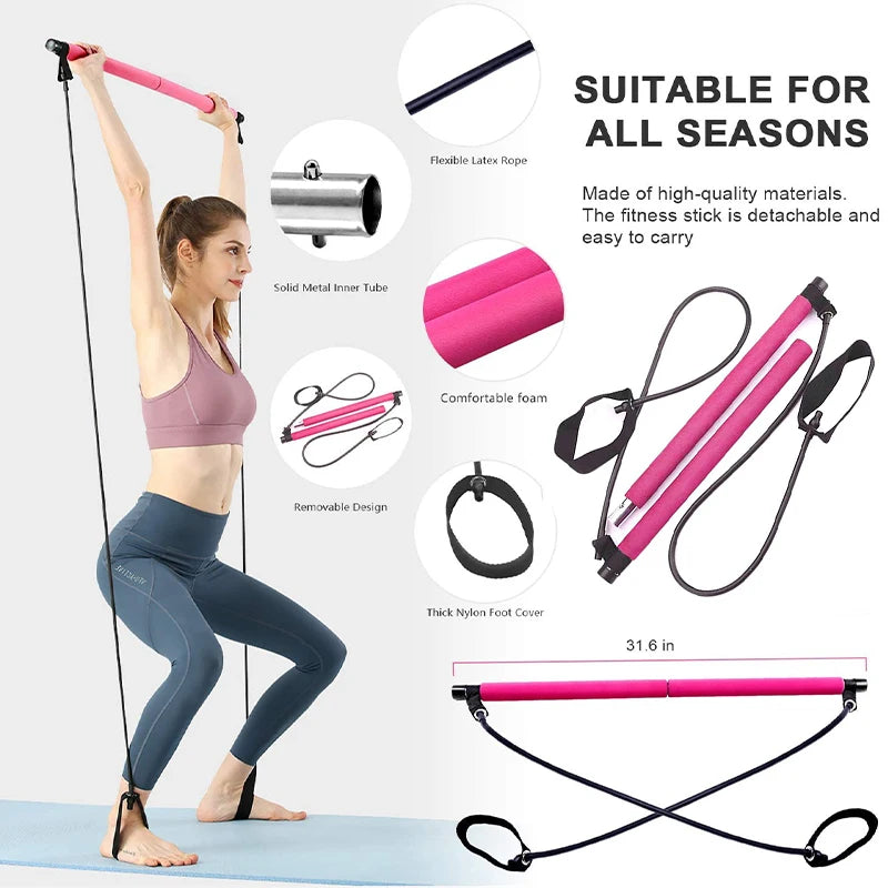 FlexFusion Pro: Your All-in-One Pilates & Yoga Bar